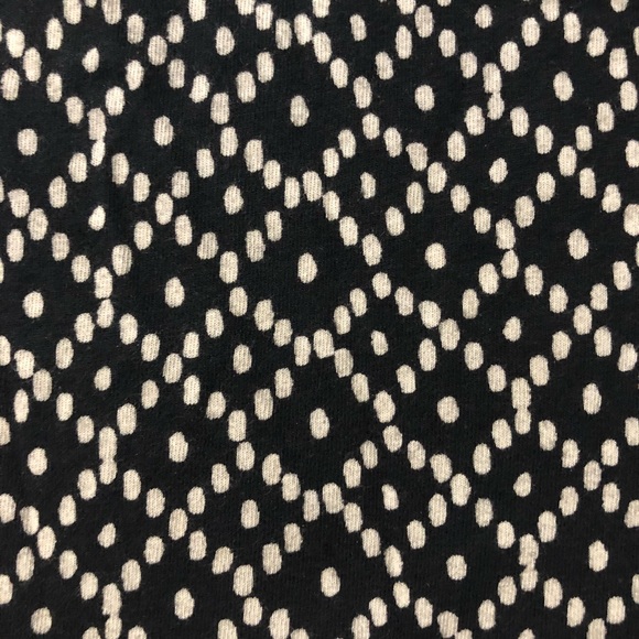 LOFT Black & White Dot Dress - Picture 7 of 7